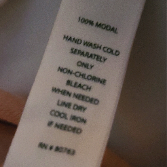 VS Tee-Shop Pale Pink Cowl-Neck Top - Picture 7 of 14